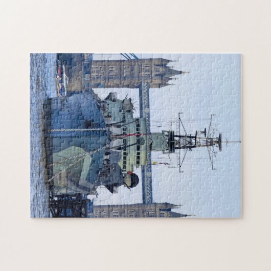 Towerbrug. Legpuzzel (Horizontaal)