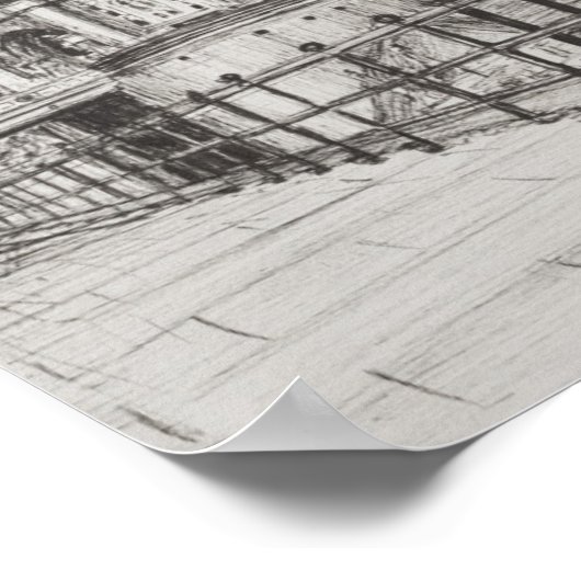 Towerbrug Londen 2006 Poster (Hoek)