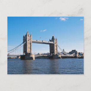 Towerbrug over de rivier de Theems Briefkaart