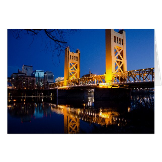 Towerbrug - Sacramento, CA (Voorkant Horizontaal)