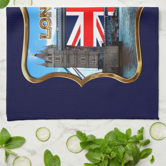 Towerbrug Theedoek (Gevouwen)