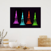 Towerenkool Tokyo Poster (Keuken)