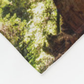 Towering Redwoods Fleece Deken (Hoek)