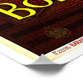 Towers van de Vintage Bologna Poster (Hoek)