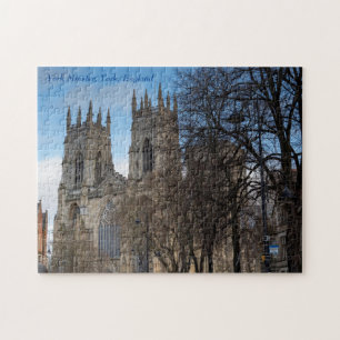 Towers van York Minster, Engeland, Jigzaag Puzzle Legpuzzel