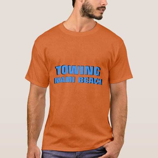 ~Towing Miami Beach~ T-SHIRT (Voorkant)