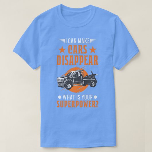 Towing service Super power Tow truck  T-shirt (Design voorkant)