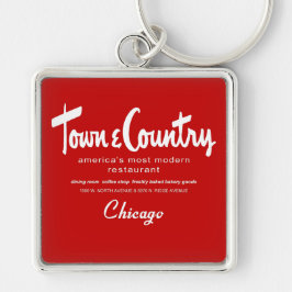 Town & Country Restaurants, Chicago, IL Sleutelhanger
