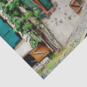  Town Downtown-deportpapier Tissuepapier (Detail)