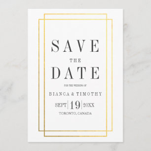 Town Hall Typografie Save the Date