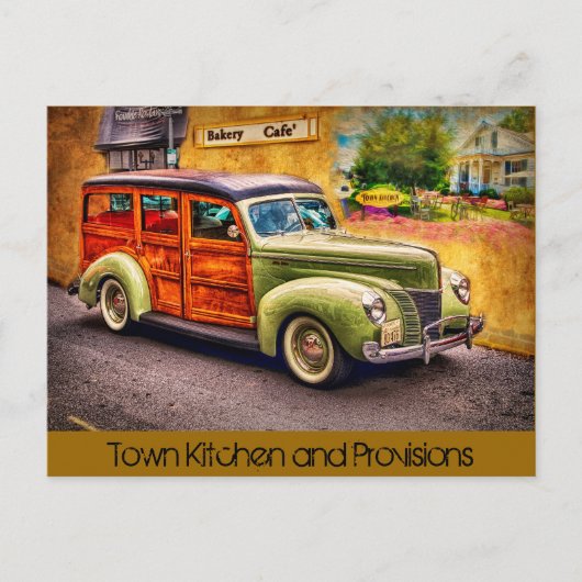 Town Kitchen Briefkaart (Voorkant)