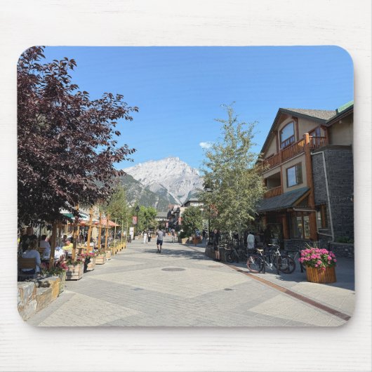 Town of Canmore in Alberta Canada Muismat (Voorkant)