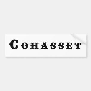 Town of Cohasset Massachusetts Bumpersticker