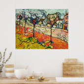 Town Street, Matisse Style Poster (Keuken)