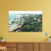 Town Uitzicht and WaterfrontBluff City, AK Canvas Afdruk (Insitu (Woonkamer))