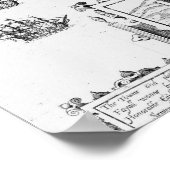 Towne en Platforme van Fayall Poster (Hoek)