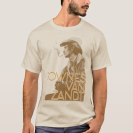 Townes Van Zandt - Live is om te vliegen Retro Cou T-shirt