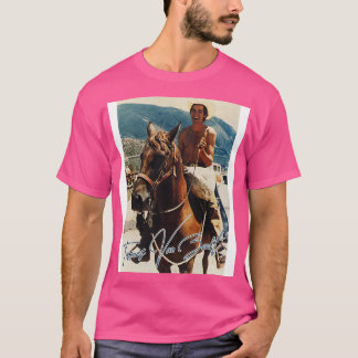 Townes Van Zandt Retro op Paardenwaaierkunst T-shirt
