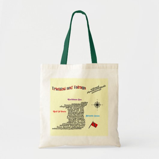 Towns en dorpen van Trinidad en Tobago Tote Bag (Voorkant)