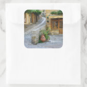 Townscape en Dordogne, France autocollant (Sac)