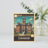 Townsend, Delaware | Carte postale ancienne (Debout devant)