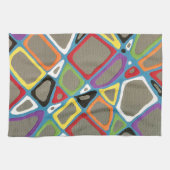 Township gris Serviette de cuisine (Horizontal)