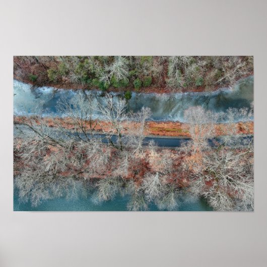 Towpath Park Schuylkill River PA Poster (Voorkant)