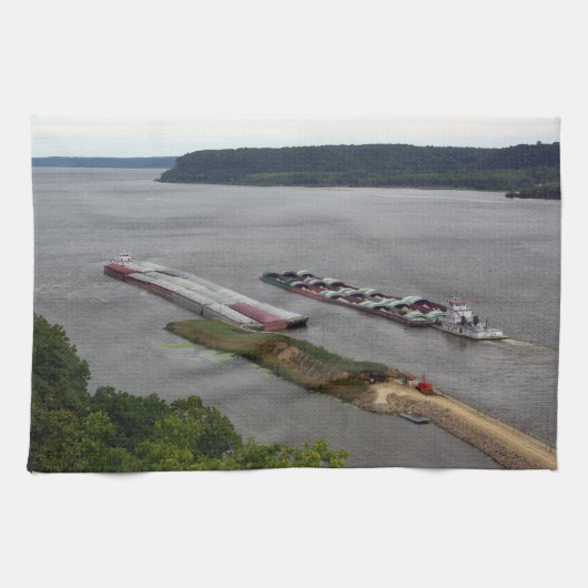 Tows Passing Kitchen Towel Theedoek (Horizontaal)