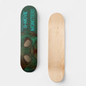 TOXIC 86- B-filmmonsters: Zombie Skateboard (Voorkant)