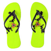 Toxicité fractale tongs personnalisés (Semelle)