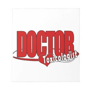 TOXICOLOGISCH VOOR logo ARTS Notitieblok