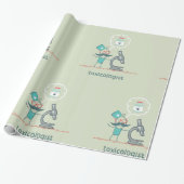 Toxicoloog Cadeaupapier (Uitgerold)
