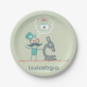 Toxicoloog Papieren Bordje (Voorkant)