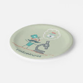 Toxicoloog Papieren Bordje (Gekanteld)