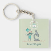 Toxicoloog Sleutelhanger (voorkant)