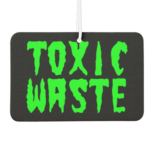 TOXISCH AFVAL LUCHTVERFRISSER (Voorkant)