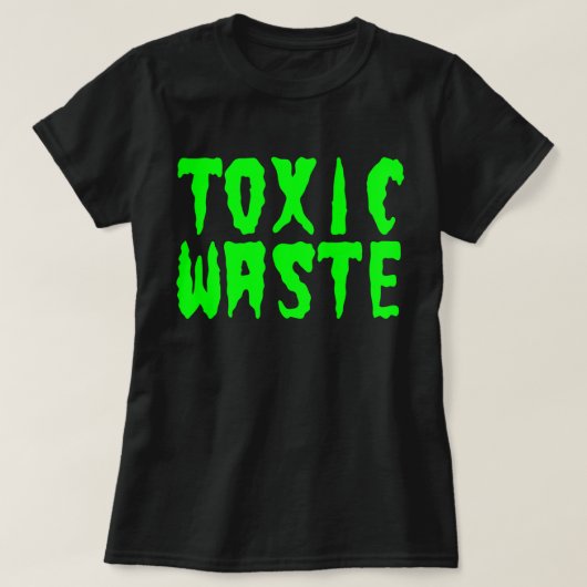 TOXISCH AFVAL T-SHIRT (Design voorkant)
