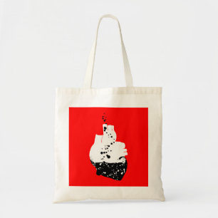toxisch hart tote bag