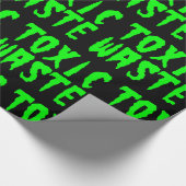 TOXISCHE AFVALSTOFWRAPPINGSPAPIER CADEAUPAPIER (Hoek)