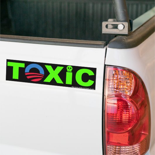 Toxische Bumpersticker (Op Truck)