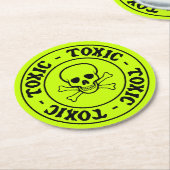 Toxische groene Onderzetter (Gebogen)