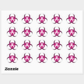 Toxische liefde ronde sticker (Vel)