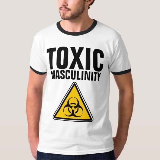 TOXISCHE MASCULINITEIT Funny Mannen T-Shirts (Voorkant)