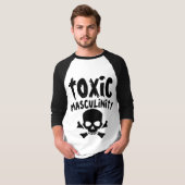 TOXISCHE MASCULINTY Funny Mannen T-Shirts (Voorkant volledig)