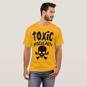 TOXISCHE MASCULINTY Funny Mannen T-Shirts (Voorkant volledig)