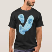 Toxoplasma Gondii Bacteria Toxoplasmosis Protozoa T-shirt (Voorkant)