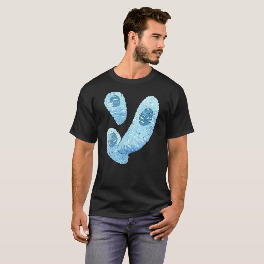 Toxoplasma Gondii Bacteria Toxoplasmosis Protozoa T-shirt (Voorkant volledig)