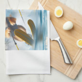 Toy dogs Waterskiing! Theedoek (Quarter Fold)