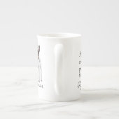 Toy Fox Terrier Maman Bone China Mug (Dos)