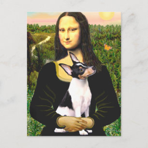 Toy Fox Terrier - Mona Lisa Briefkaart